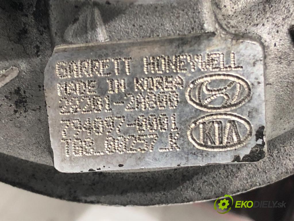 HYUNDAI i40 I CW (VF) 2011 - 2022    1.7 CRDi 100 kW [136 KM] olej napędowy 2011 - 2022  turbo 28201-2A800 (Turbodúchadla (kompletní))