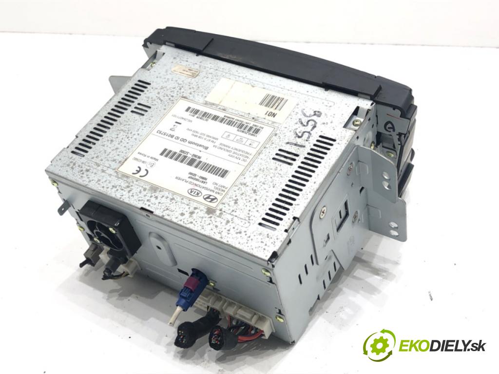 HYUNDAI i40 I CW (VF) 2011 - 2022    1.7 CRDi 100 kW [136 KM] olej napędowy 2011 - 2022  RADIO Navigácia 96560-3Z000 (Audio zariadenia)