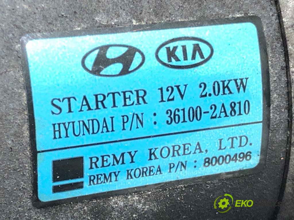 HYUNDAI i40 I CW (VF) 2011 - 2022    1.7 CRDi 100 kW [136 KM] olej napędowy 2011 - 2022  Štartér 36100-2A810 (Štartéry)