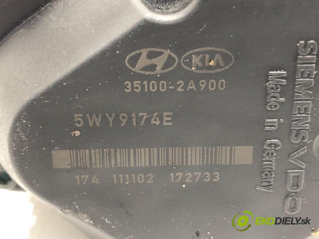 HYUNDAI i40 I CW (VF) 2011 - 2022    1.7 CRDi 100 kW [136 KM] olej napędowy 2011 - 2022  Škrtiaca klapka 35100-2A900 (Škrtiace klapky)