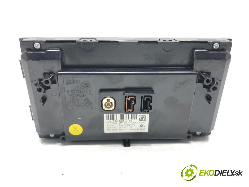 PEUGEOT 308 SW II (LC_, LJ_, LR_, LX_, L4_) 2014 - 2021    2.0 BlueHDi 150 110 kW [150 KM] olej napędowy 2014 - 2021  Dislpej 9811486280 (Prístrojové dosky, displeje)