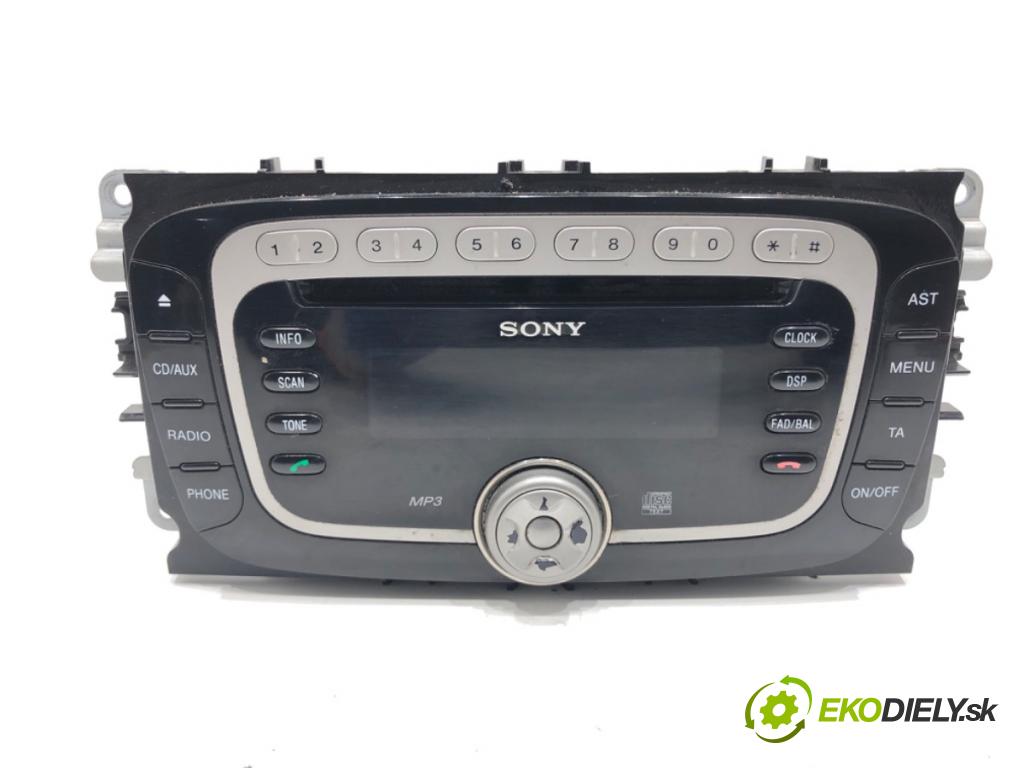 FORD MONDEO IV Turnier (BA7) 2007 - 2015    2.0 TDCi 103 kW [140 KM] olej napędowy 2007 - 2015  RADIO 7S7T-18C939-CA (Audio zariadenia)