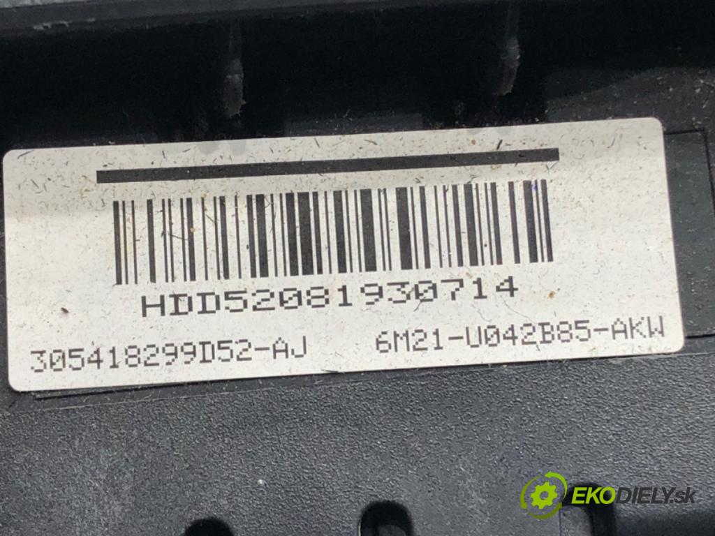 FORD MONDEO IV Turnier (BA7) 2007 - 2015    2.0 TDCi 103 kW [140 KM] olej napędowy 2007 - 2015  AirBag volantu 6M21-U042B85-AKW (Airbagy)