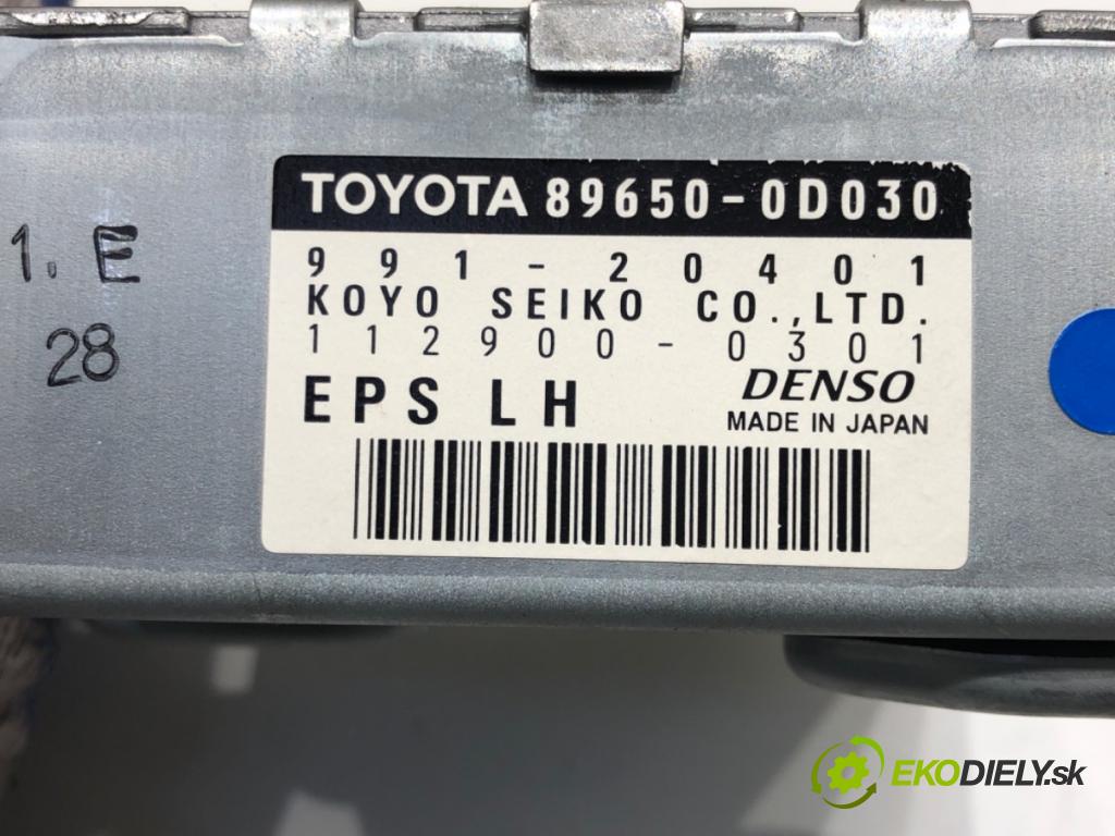 TOYOTA YARIS (_P1_) 1999 - 2005    1.0 (SCP10_) 48 kW [65 KM] benzyna 2003 - 2005  Modul servočerpadlo 89650-0D030 (Ostatné)