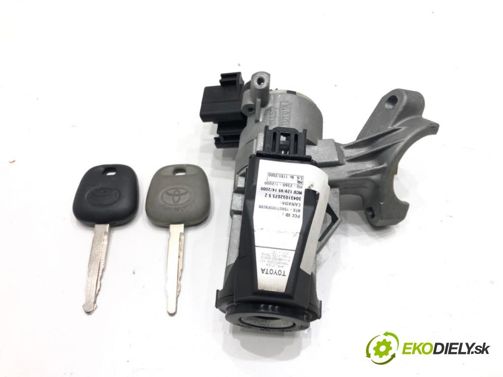 TOYOTA YARIS (_P1_) 1999 - 2005    1.0 (SCP10_) 48 kW [65 KM] benzyna 2003 - 2005  spinačka 89783-0D010 (Spínacie skrinky a kľúče)