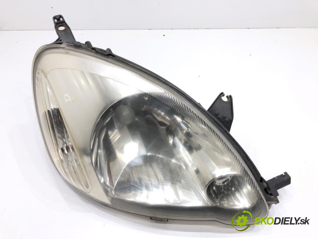 TOYOTA YARIS (_P1_) 1999 - 2005    1.0 (SCP10_) 48 kW [65 KM] benzyna 2003 - 2005  Svetlomet pravy predný 89007613