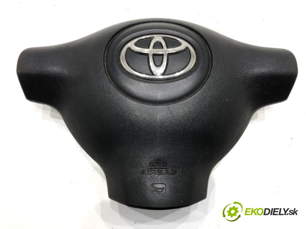 TOYOTA YARIS (_P1_) 1999 - 2005    1.0 (SCP10_) 48 kW [65 KM] benzyna 2003 - 2005  AirBag volantu 45130-0D101 (Airbagy)