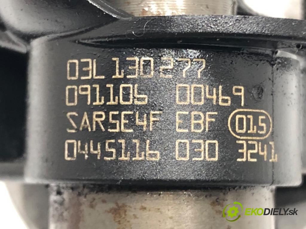 VW PASSAT B6 Variant (3C5) 2005 - 2011    2.0 BlueTDI 105 kW [143 KM] olej napędowy 2009 - 2010  Vstrekovacie ventily 03L130277