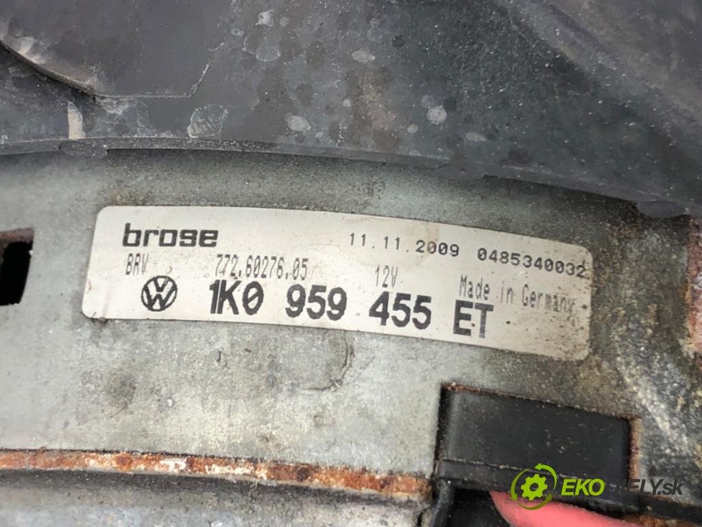 VW PASSAT B6 Variant (3C5) 2005 - 2011    2.0 BlueTDI 105 kW [143 KM] olej napędowy 2009 - 2010  Ventilátor klimatizácie 1K0959455ET (Ventilátory chladičov klimatizácie)