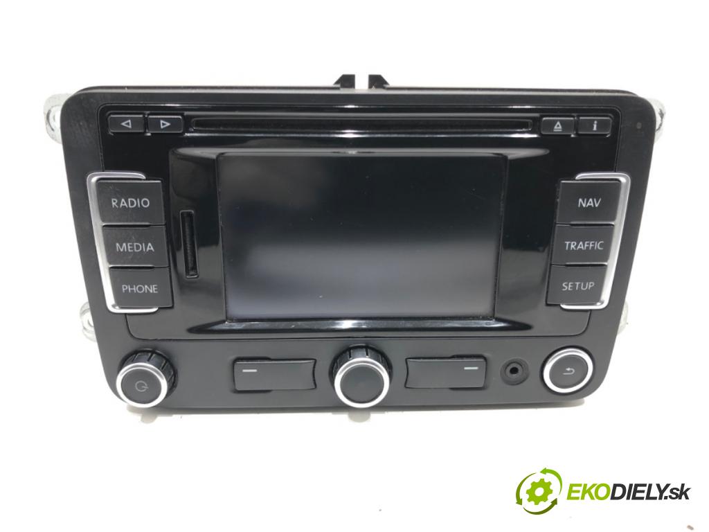 VW PASSAT B6 Variant (3C5) 2005 - 2011    2.0 BlueTDI 105 kW [143 KM] olej napędowy 2009 - 2010  RADIO Navigácia 3C0035270 (Audio zariadenia)