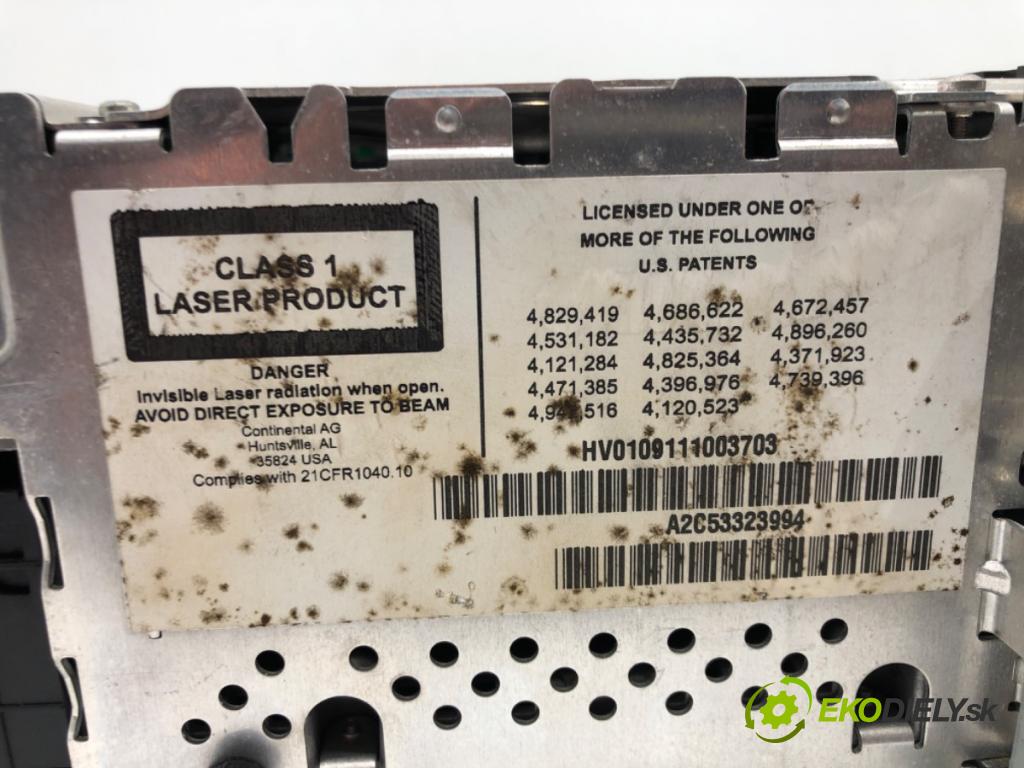 BMW X6 (E71, E72) 2007 - 2014    xDrive 35 i 225 kW [306 KM] benzyna 2008 - 2014  RADIO 9191569 (Audio zariadenia)