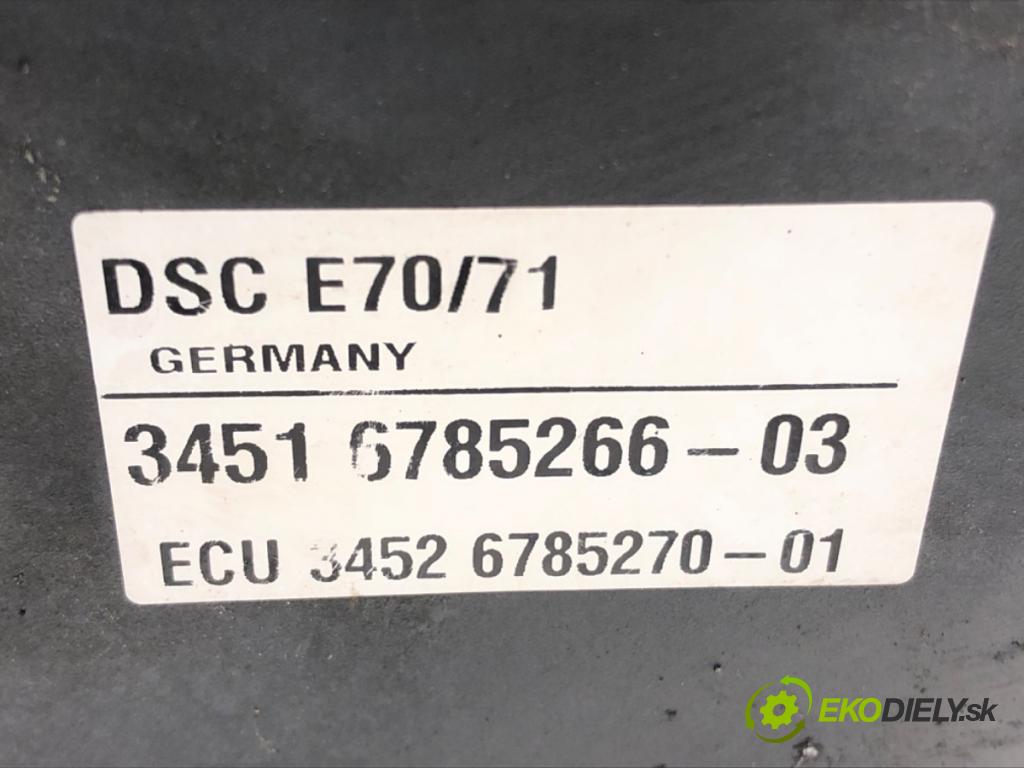 BMW X6 (E71, E72) 2007 - 2014    xDrive 35 i 225 kW [306 KM] benzyna 2008 - 2014  Pumpa ABS 6785266 (Pumpy ABS)