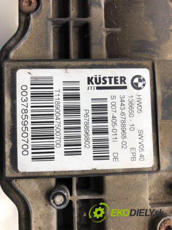 BMW X6 (E71, E72) 2007 - 2014    xDrive 35 i 225 kW [306 KM] benzyna 2008 - 2014  BRZDA: ručný elektrický 6788968 (Ručné brzdy)