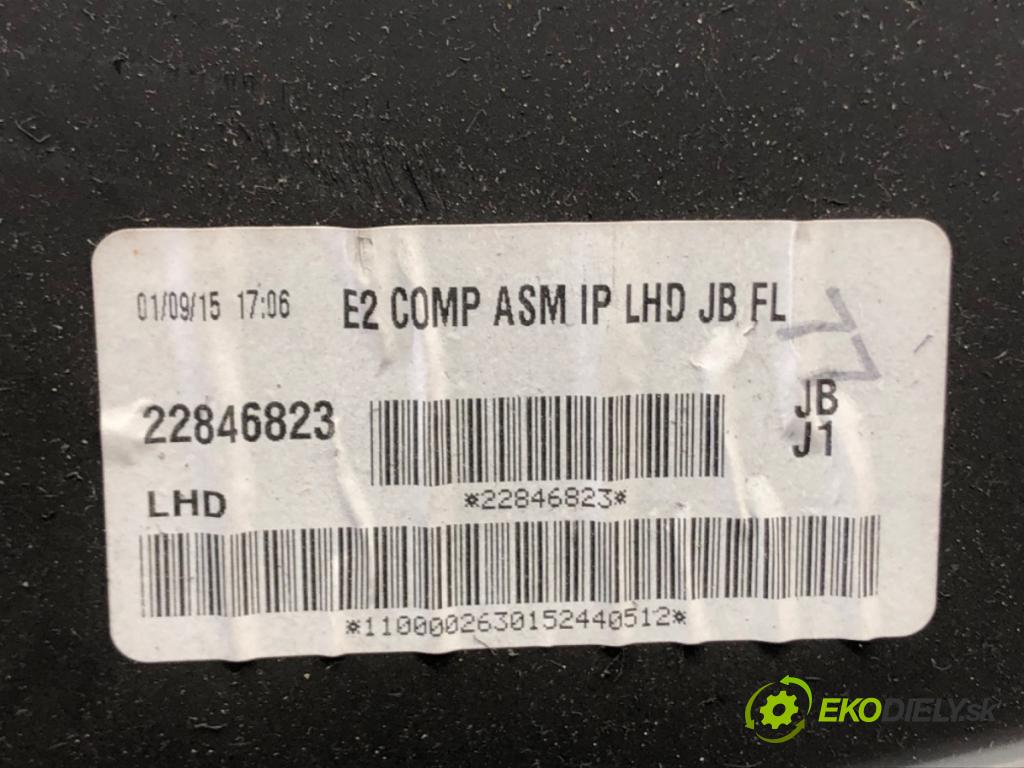 OPEL INSIGNIA A Sports Tourer (G09) 2008 - 2017    2.0 CDTI (35) 125 kW [170 KM] olej napędowy 2014 - 2016  Priehradka, kastlík spolujazdca 22846823 (Priehradky, kastlíky)