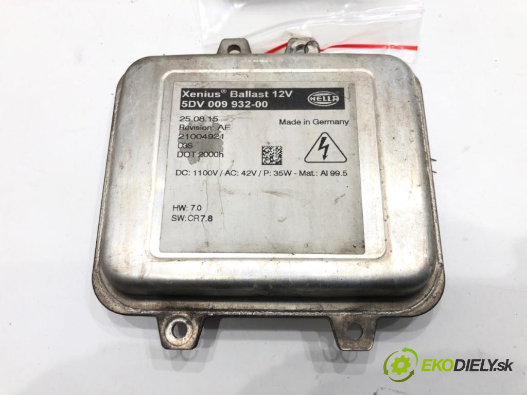 OPEL INSIGNIA A Sports Tourer (G09) 2008 - 2017    2.0 CDTI (35) 125 kW [170 KM] olej napędowy 2014 - 2016  Menič XENON 5DV009932-00 (Riadiace jednotky xenónu)