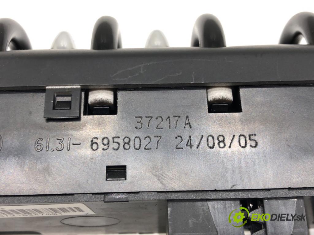 MINI MINI (R50, R53) 2001 - 2006    One 66 kW [90 KM] benzyna 2001 - 2006  Prepínač okien 6958027 (Prepínače, spínače, tlačidlá a ovládače kúrenia)