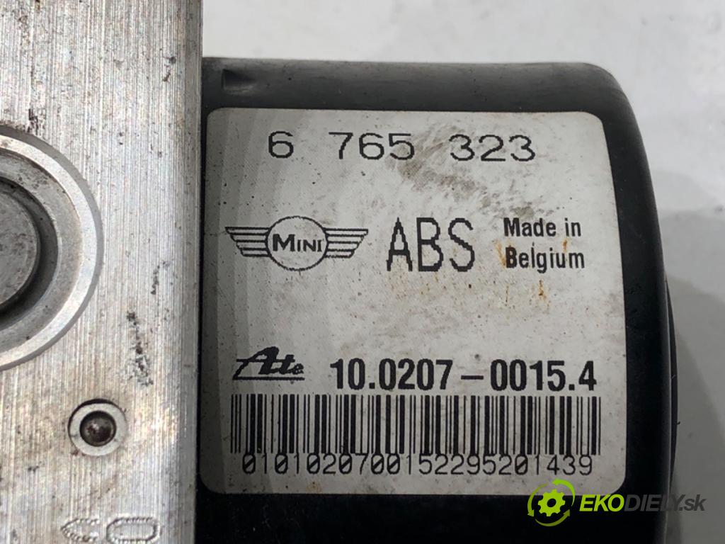 MINI MINI (R50, R53) 2001 - 2006    One 66 kW [90 KM] benzyna 2001 - 2006  Pumpa ABS 6765323 (Pumpy ABS)