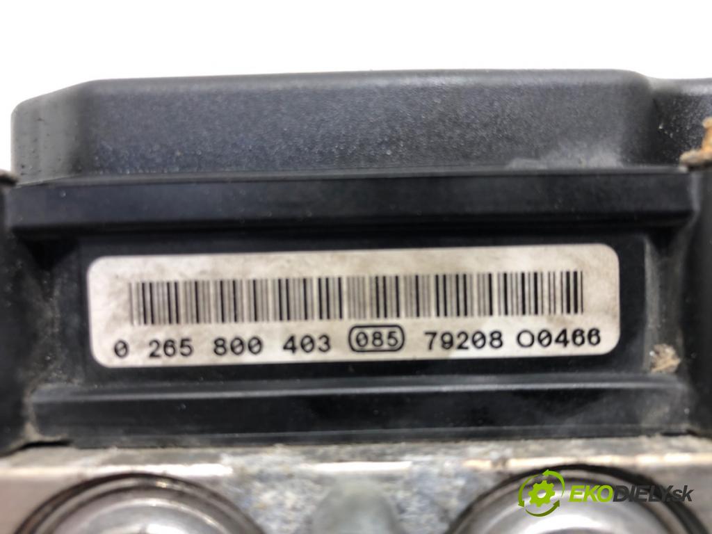 MITSUBISHI COLT VI (Z3_A, Z2_A) 2002 - 2012    1.1 55 kW [75 KM] benzyna 2004 - 2012  Pumpa ABS MN116161 (Pumpy ABS)