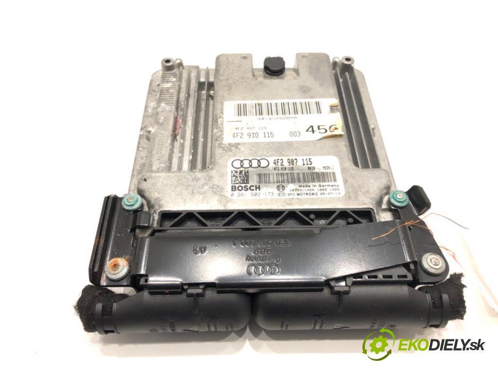 AUDI A6 C6 Avant (4F5) 2004 - 2011    2.0 TFSI 125 kW [170 KM] benzyna 2005 - 2011  riadiaca jednotka Motor 4F2907115 0261S02173 (Riadiace jednotky)