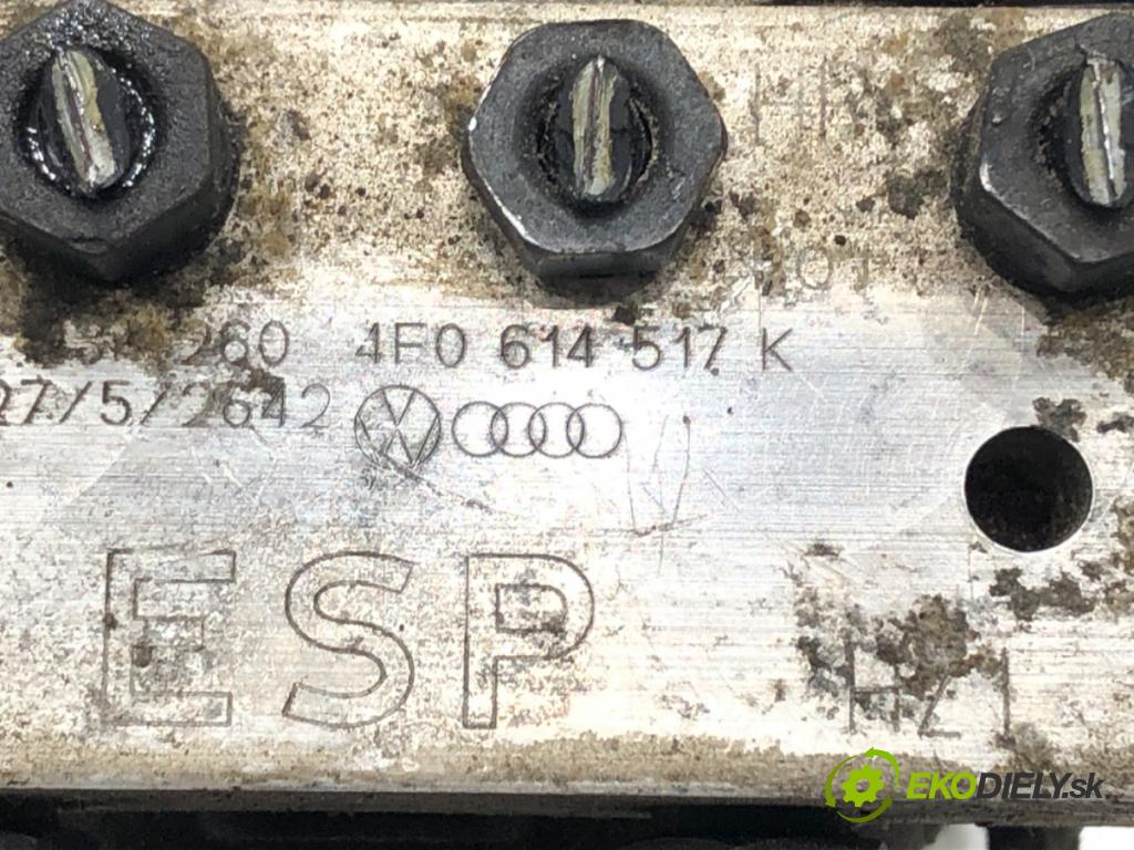 AUDI A6 C6 Avant (4F5) 2004 - 2011    2.0 TFSI 125 kW [170 KM] benzyna 2005 - 2011  Pumpa ABS 4F0614517K (Pumpy ABS)