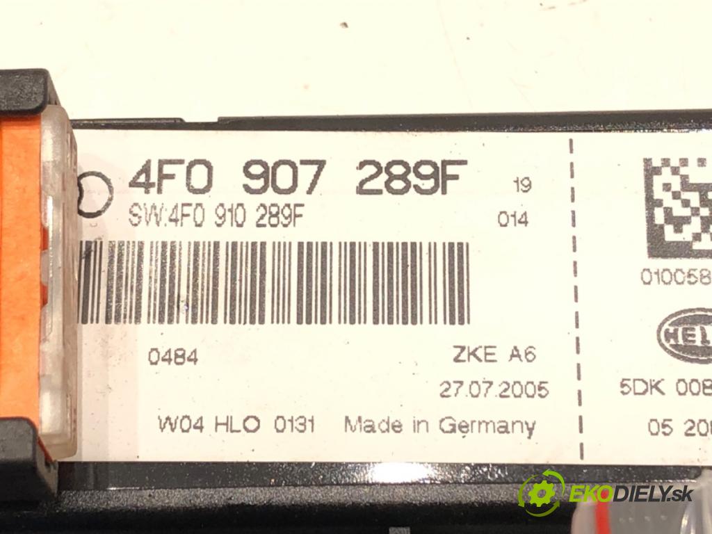 AUDI A6 C6 Avant (4F5) 2004 - 2011    2.0 TFSI 125 kW [170 KM] benzyna 2005 - 2011  Modul komfortu 4F0907289F (Moduly komfortu)