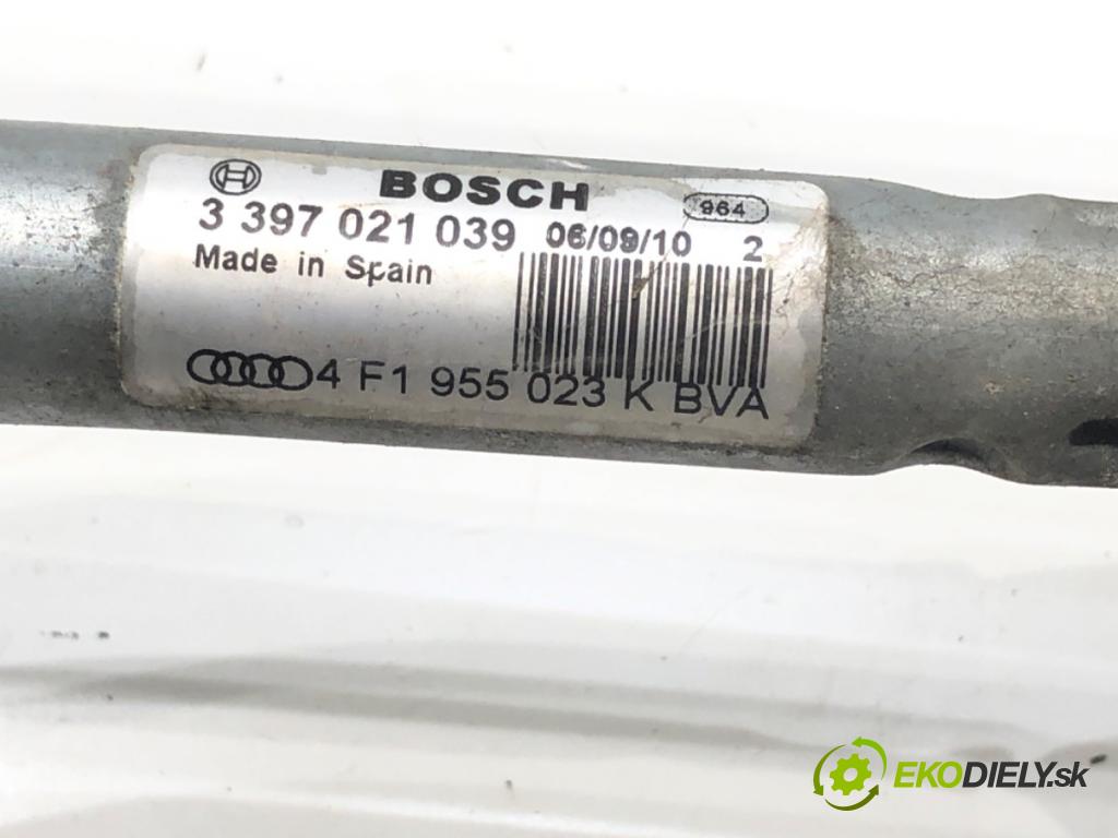 AUDI A6 C6 Avant (4F5) 2004 - 2011    2.0 TFSI 125 kW [170 KM] benzyna 2005 - 2011  Mechanizmus stieračov predný 4F1955023K (Motorčeky stieračov predné)