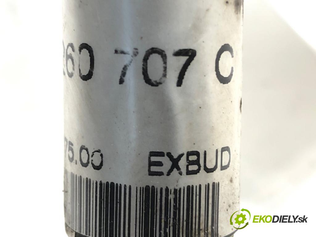 AUDI A6 C6 Avant (4F5) 2004 - 2011    2.0 TFSI 125 kW [170 KM] benzyna 2005 - 2011  rúrka klimatizácie 4F0260707C (Rúrky klimatizácie)