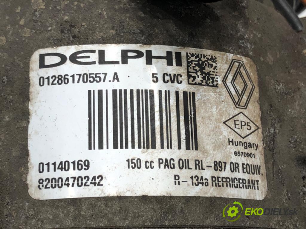 RENAULT MEGANE II (BM0/1_, CM0/1_) 2001 - 2012    1.5 dCi (BM1F, CM1F) 63 kW [86 KM] olej napędowy 2005 - 2008  Kompresor klimatizácie 8200470242 (Kompresory klimatizácie)
