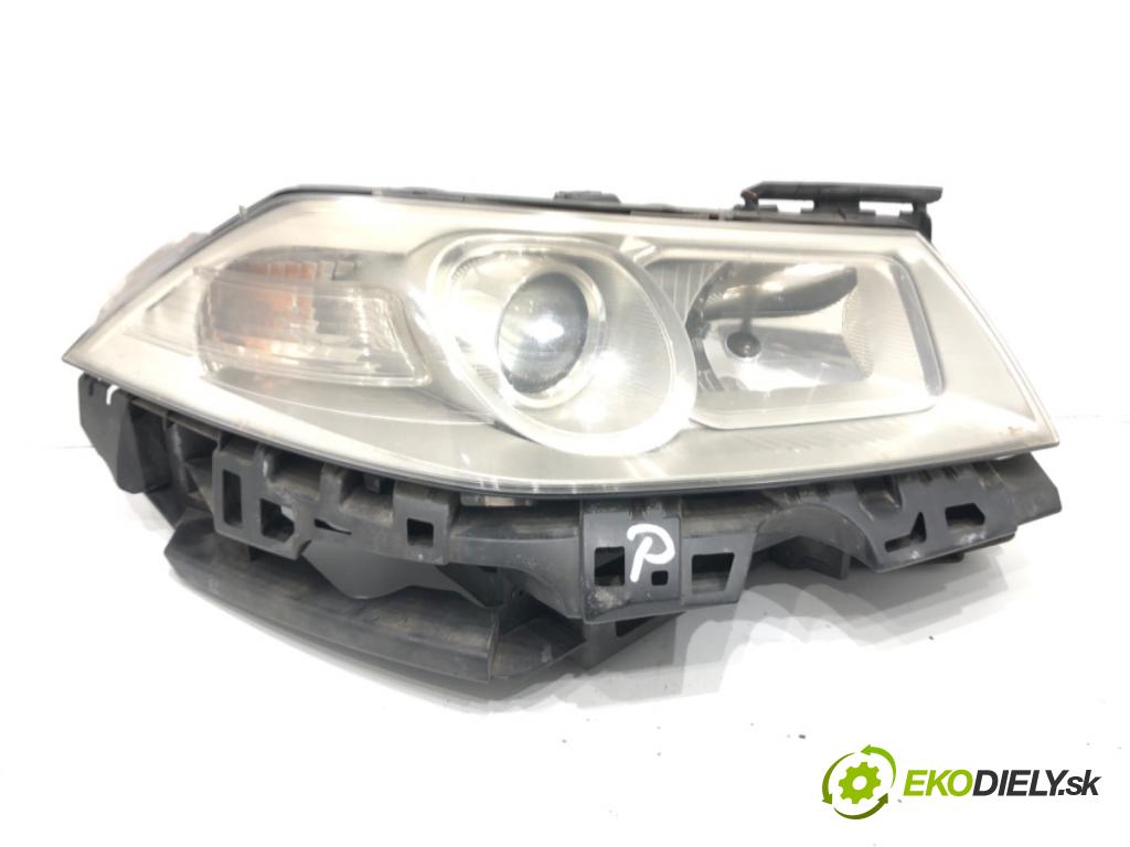 RENAULT MEGANE II (BM0/1_, CM0/1_) 2001 - 2012    1.5 dCi (BM1F, CM1F) 63 kW [86 KM] olej napędowy 2005 - 2008  Svetlomet pravy predný 8200412742A