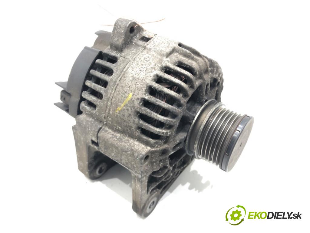 RENAULT MEGANE II (BM0/1_, CM0/1_) 2001 - 2012    1.5 dCi (BM1F, CM1F) 63 kW [86 KM] olej napędowy 2005 - 2008  Alternátor 8200410681B (Alternátory)