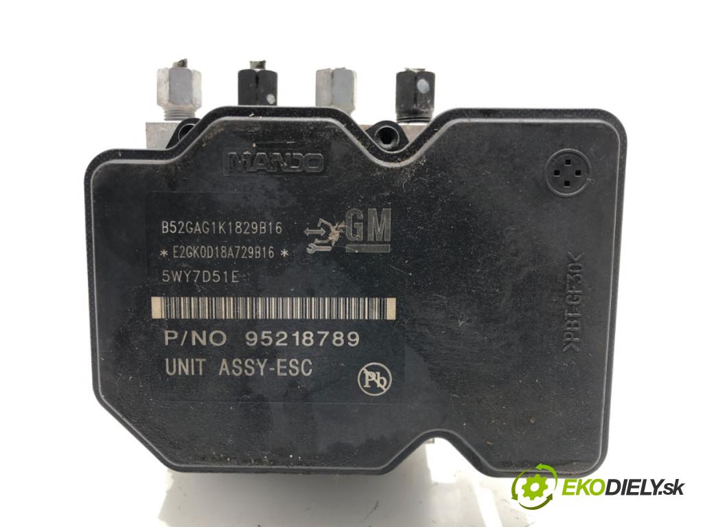 CHEVROLET SPARK (M300) 2009 - 2022    1.0 50 kW [68 KM] benzyna 2010 - 2022  Pumpa ABS 95218789 (Pumpy ABS)