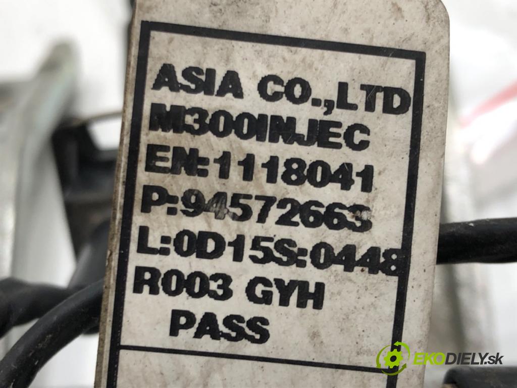 CHEVROLET SPARK (M300) 2009 - 2022    1.0 50 kW [68 KM] benzyna 2010 - 2022  Lišta vstrekovacia 25186566 (Vstrekovacie lišty)