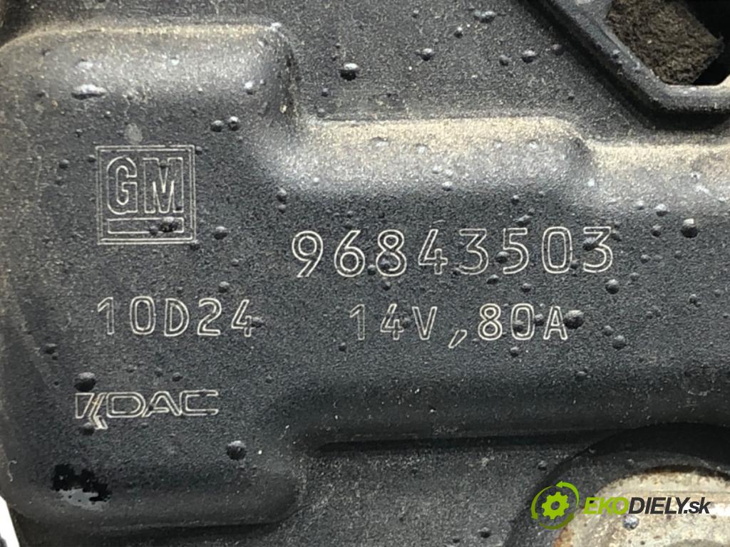 CHEVROLET SPARK (M300) 2009 - 2022    1.0 50 kW [68 KM] benzyna 2010 - 2022  Alternátor 96843503 (Alternátory)