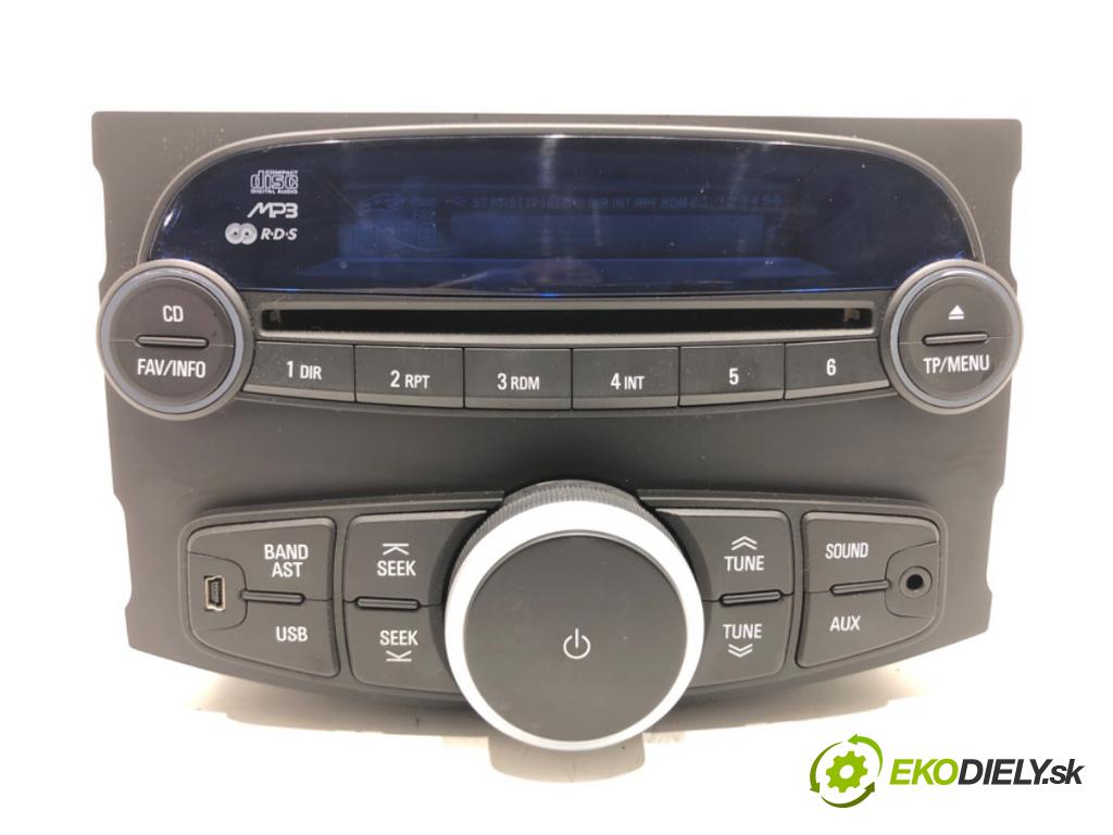 CHEVROLET SPARK (M300) 2009 - 2022    1.0 50 kW [68 KM] benzyna 2010 - 2022  RADIO 95986359 (Audio zariadenia)