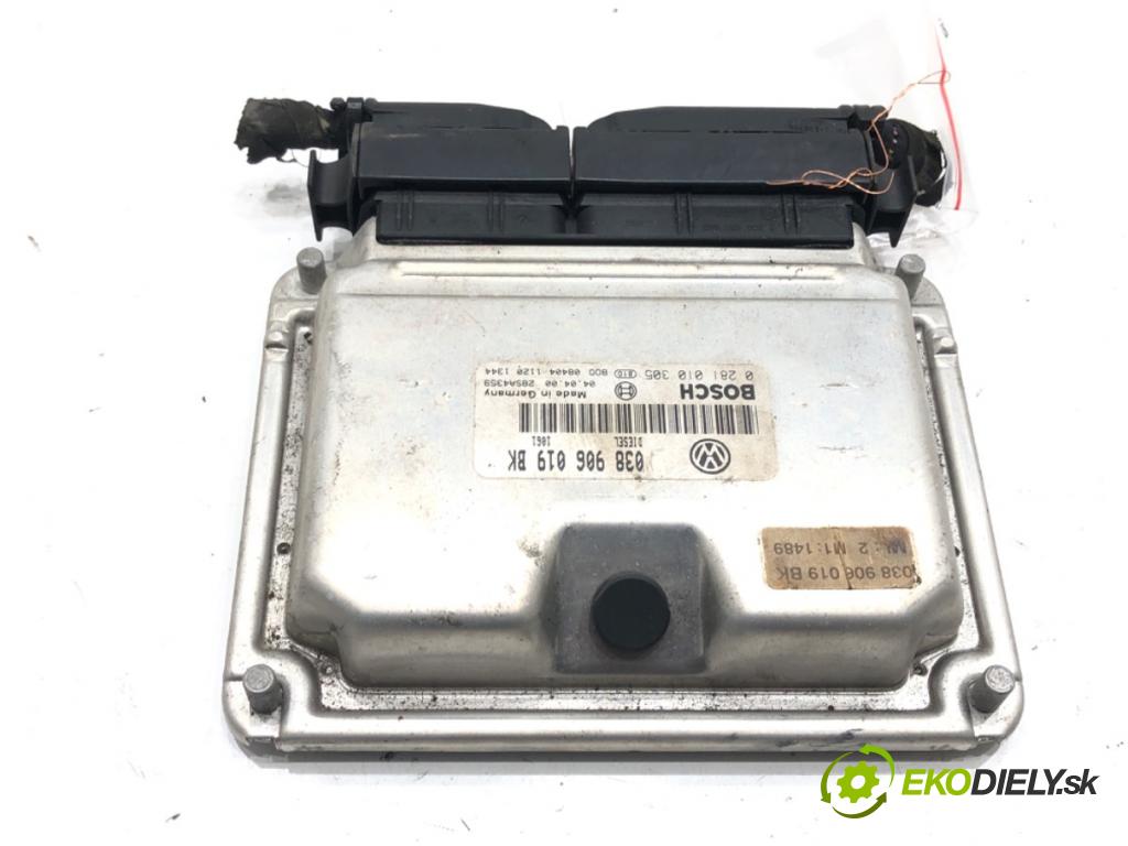 VW PASSAT B5 (3B2) 1996 - 2001    1.9 TDI 85 kW [115 KM] olej napędowy 1998 - 2000  riadiaca jednotka Motor 038906019BK (Riadiace jednotky)
