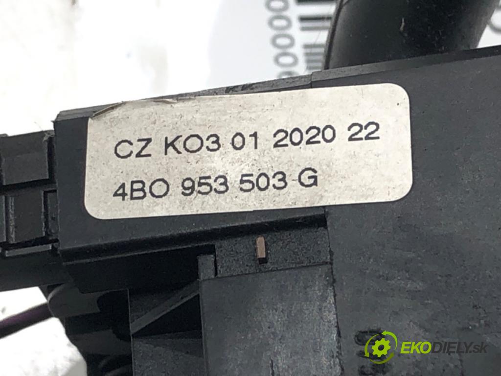 VW PASSAT B5 (3B2) 1996 - 2001    1.9 TDI 85 kW [115 KM] olej napędowy 1998 - 2000  Prepínač kombinovaný 4B0953503G (Prepínače, spínače, tlačidlá a ovládače kúrenia)