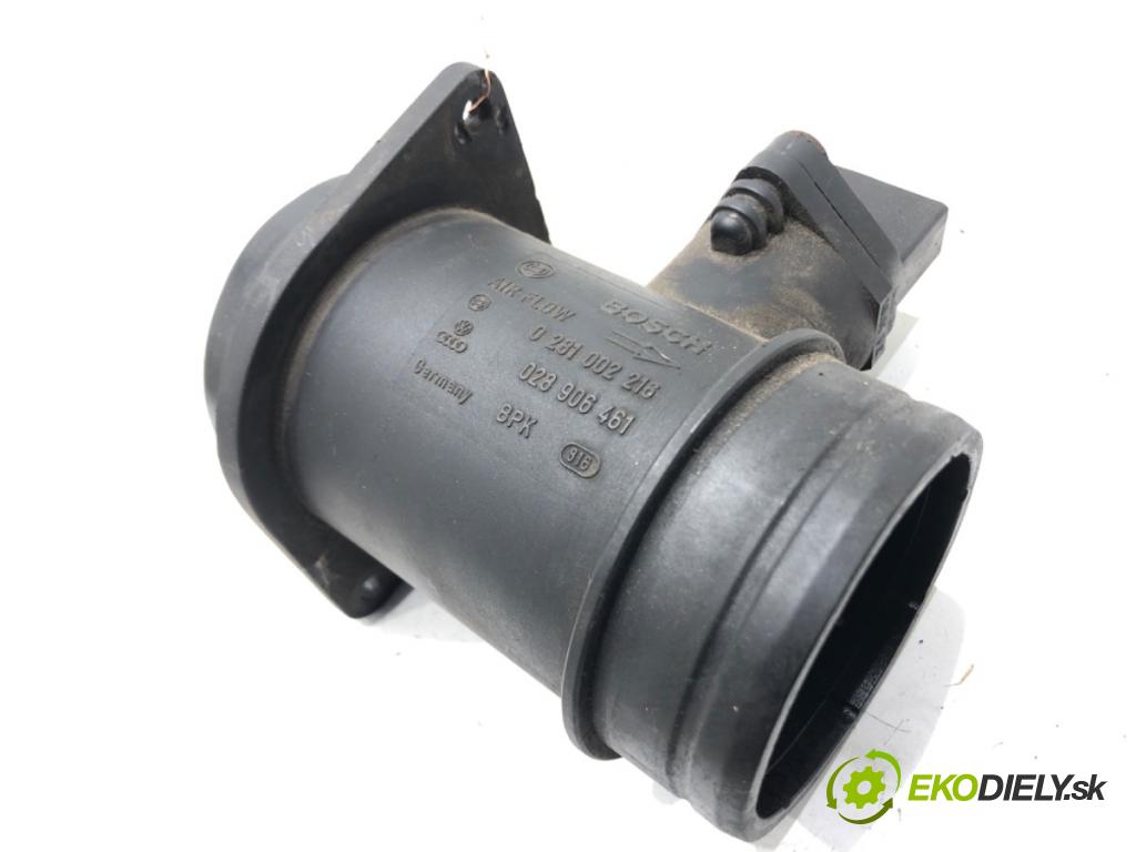 VW PASSAT B5 (3B2) 1996 - 2001    1.9 TDI 85 kW [115 KM] olej napędowy 1998 - 2000  Váha vzduchu 0281002216 (Váhy vzduchu)