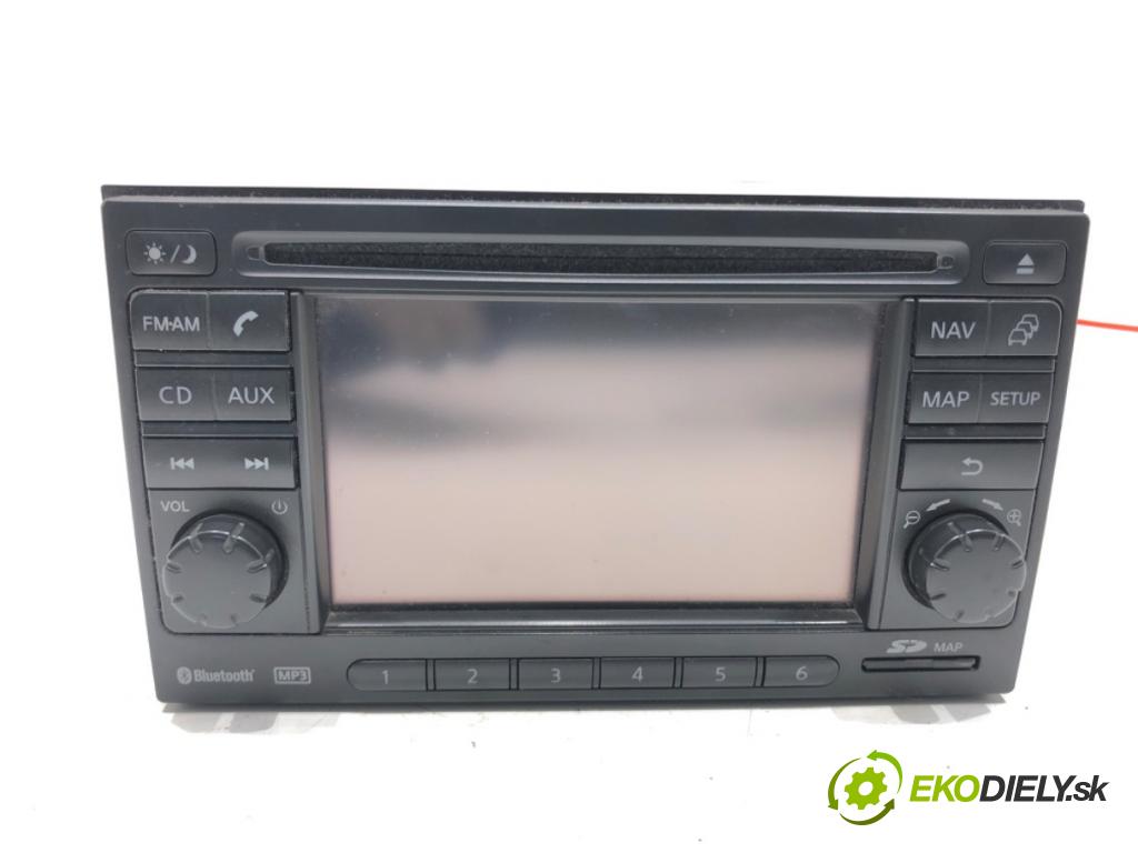 NISSAN QASHQAI / QASHQAI +2 I (J10, NJ10, JJ10E) 2006 - 2014    1.6 84 kW [114 KM] benzyna 2007 - 2013  RADIO 25915BH20C (Audio zariadenia)