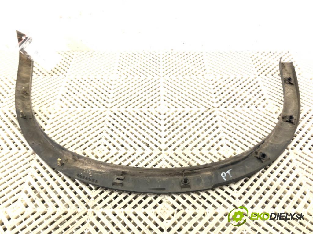 NISSAN QASHQAI / QASHQAI +2 I (J10, NJ10, JJ10E) 2006 - 2014    1.6 84 kW [114 KM] benzyna 2007 - 2013  Lišta blatníka zad pravá 93828JD000 (Lišty)