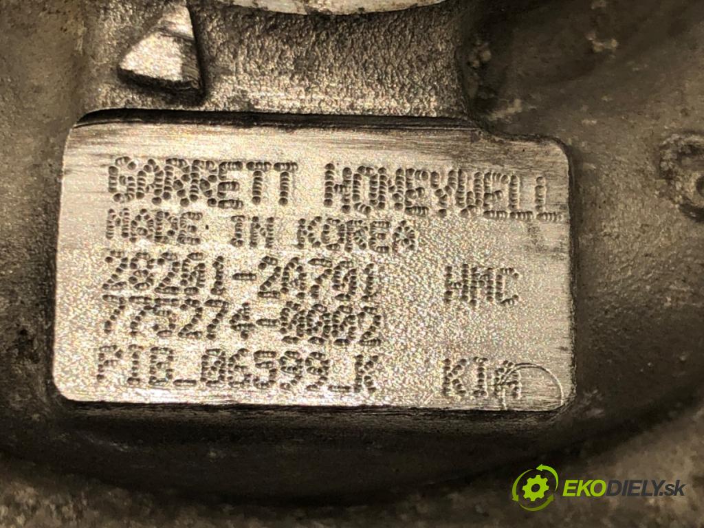 KIA CEED (JD) 2012 - 2018    1.6 CRDi 128 94 kW [128 KM] olej napędowy 2012 - 2018  turbo 28201-2A701 (Turbodúchadla (kompletní))