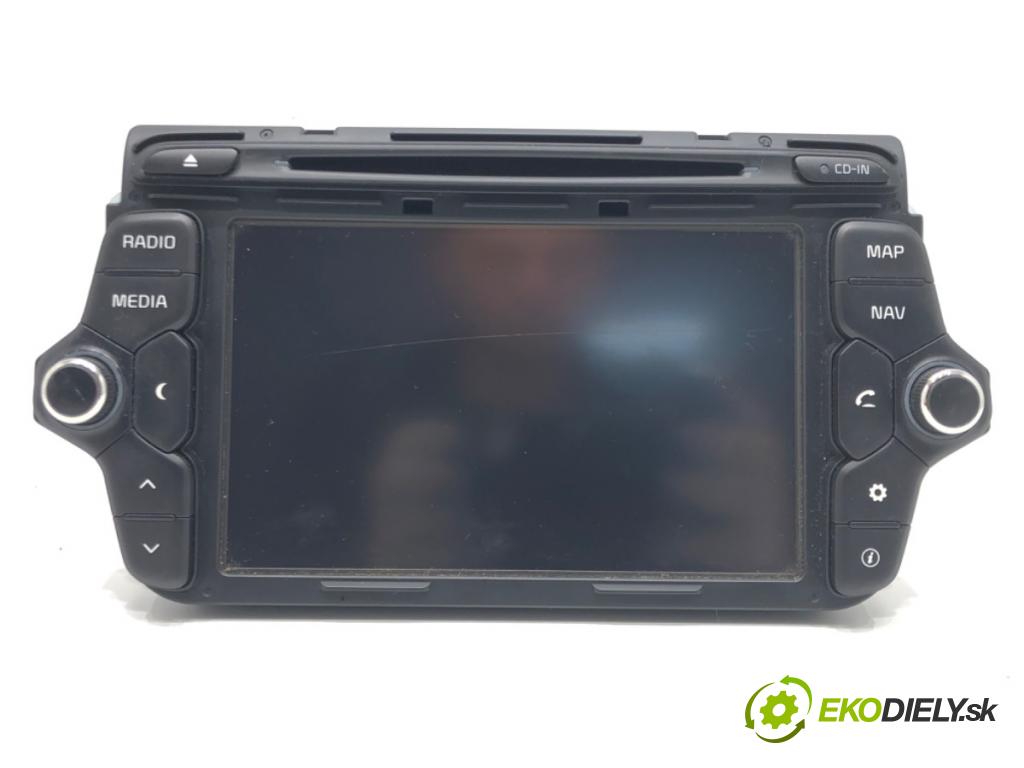 KIA CEED (JD) 2012 - 2018    1.6 CRDi 128 94 kW [128 KM] olej napędowy 2012 - 2018  RADIO Navigácia LAN2060EKJD (Audio zariadenia)