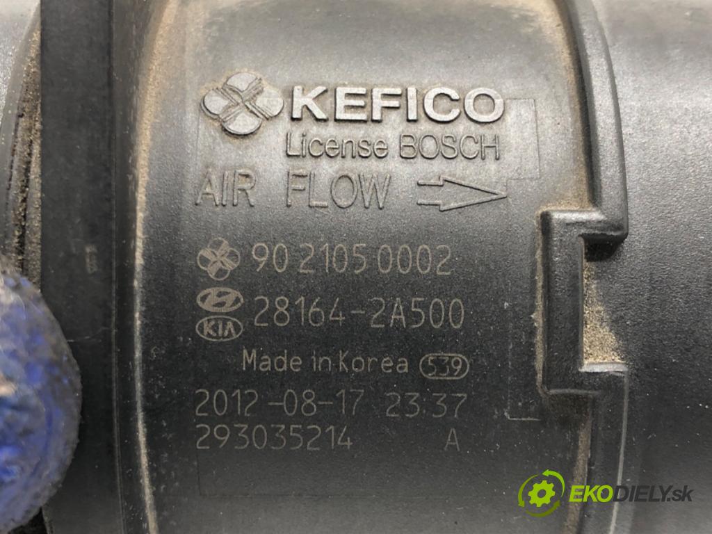 KIA CEED (JD) 2012 - 2018    1.6 CRDi 128 94 kW [128 KM] olej napędowy 2012 - 2018  Váha vzduchu 28164-2A500 (Váhy vzduchu)