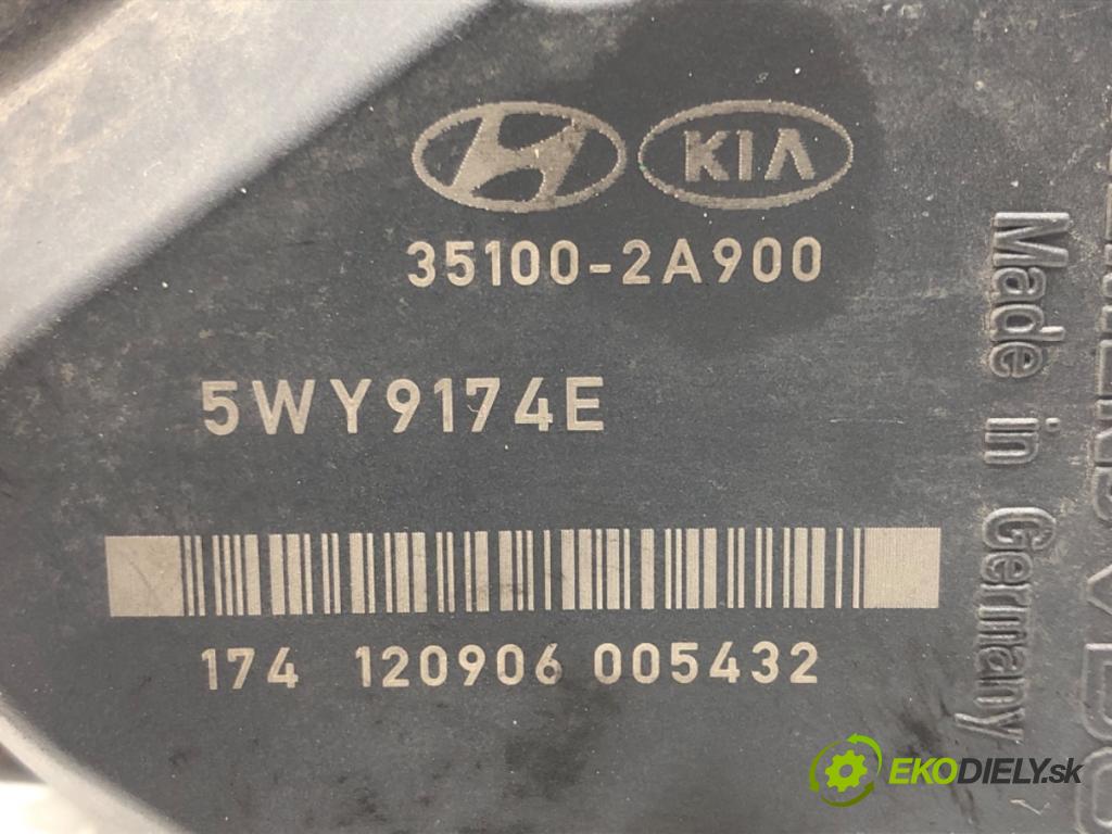 KIA CEED (JD) 2012 - 2018    1.6 CRDi 128 94 kW [128 KM] olej napędowy 2012 - 2018  Škrtiaca klapka 35100-2A900 (Škrtiace klapky)