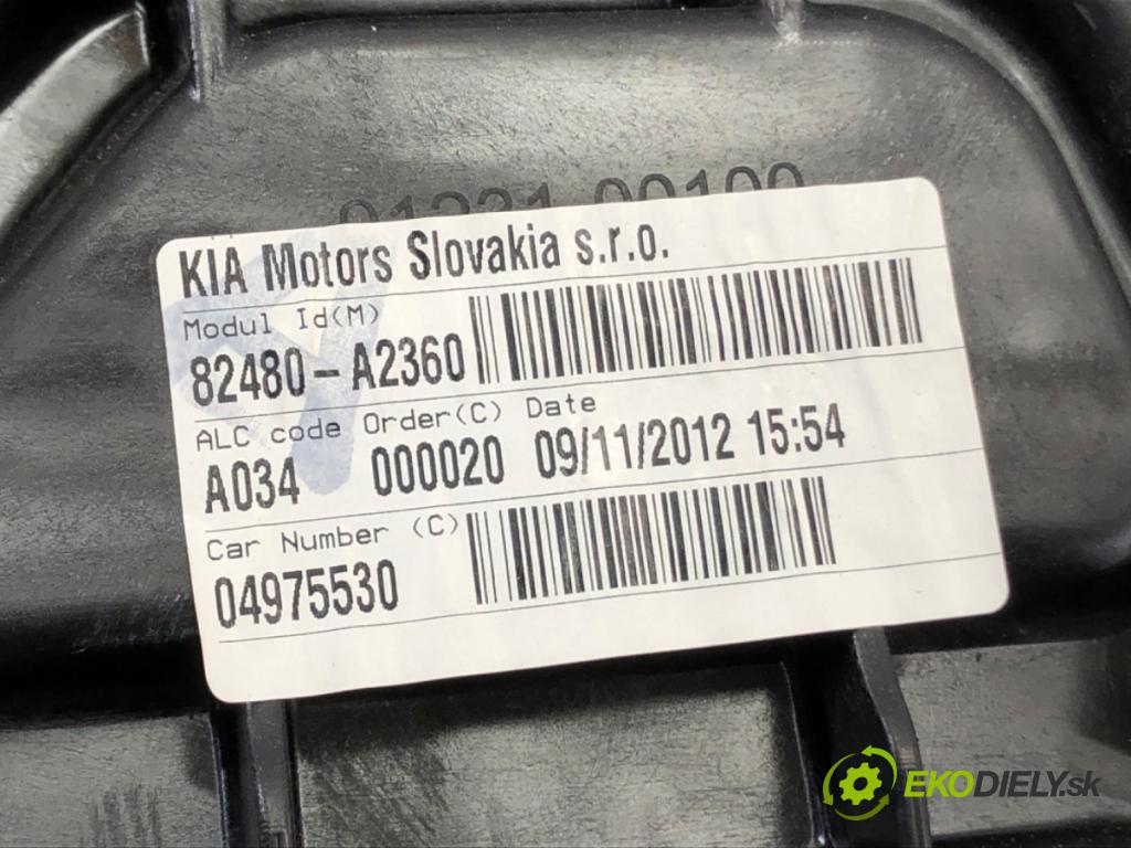 KIA CEED (JD) 2012 - 2018    1.6 CRDi 128 94 kW [128 KM] olej napędowy 2012 - 2018  mechanismus okna pravý přední část 82480-A2360