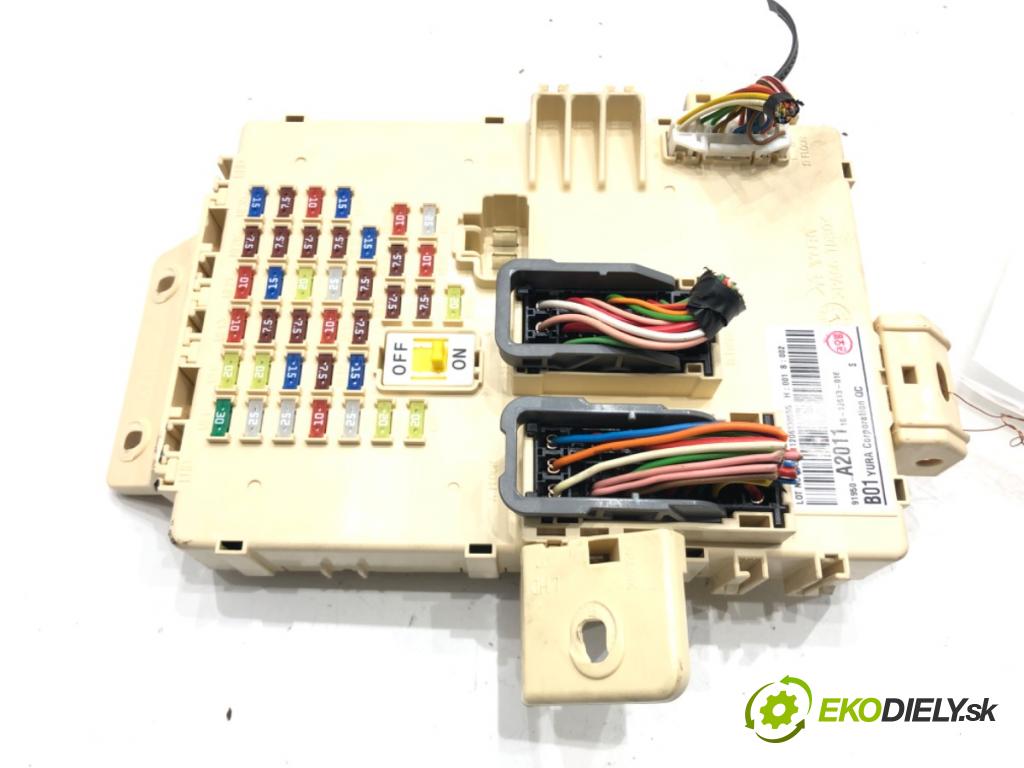 KIA CEED (JD) 2012 - 2018    1.6 CRDi 128 94 kW [128 KM] olej napędowy 2012 - 2018  modul BSI 91950-A2011 (Pojistkové skříňky)