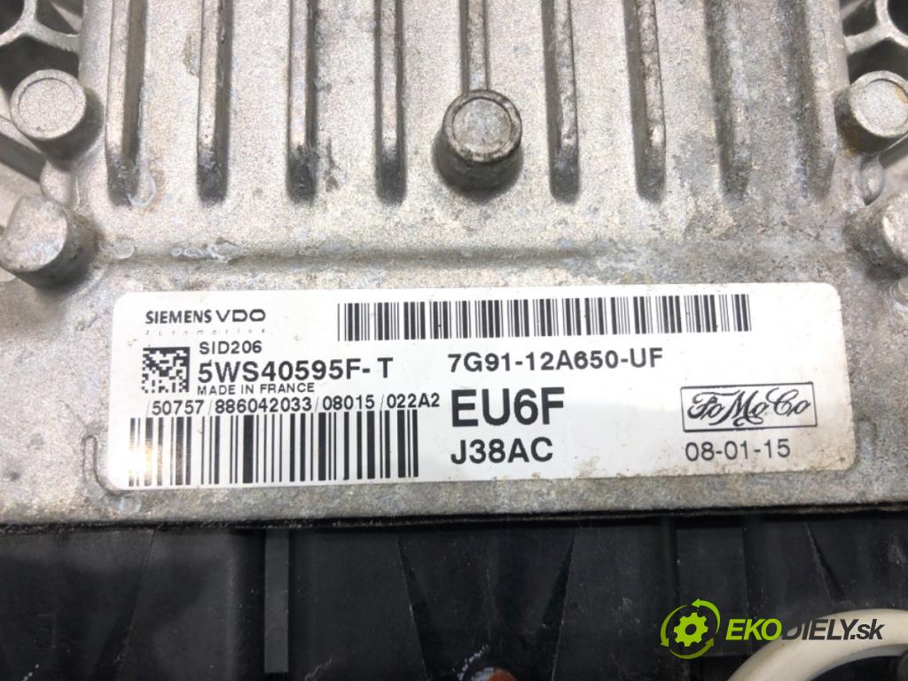 FORD MONDEO IV Turnier (BA7) 2007 - 2015    2.0 TDCi 103 kW [140 KM] olej napędowy 2007 - 2015  řídící jednotka motora 7G91-12A650-UF (Řídící jednotky)