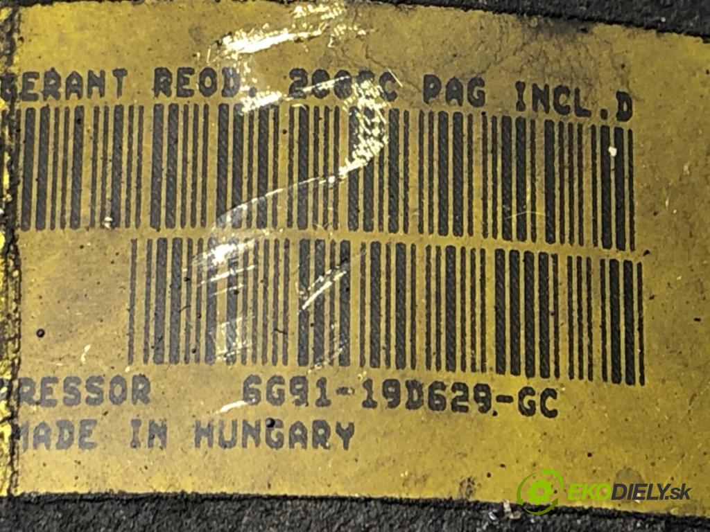 FORD MONDEO IV Turnier (BA7) 2007 - 2015    2.0 TDCi 103 kW [140 KM] olej napędowy 2007 - 2015  Kompresor klimatizácie 6G91-19D629-GC (Kompresory klimatizácie)