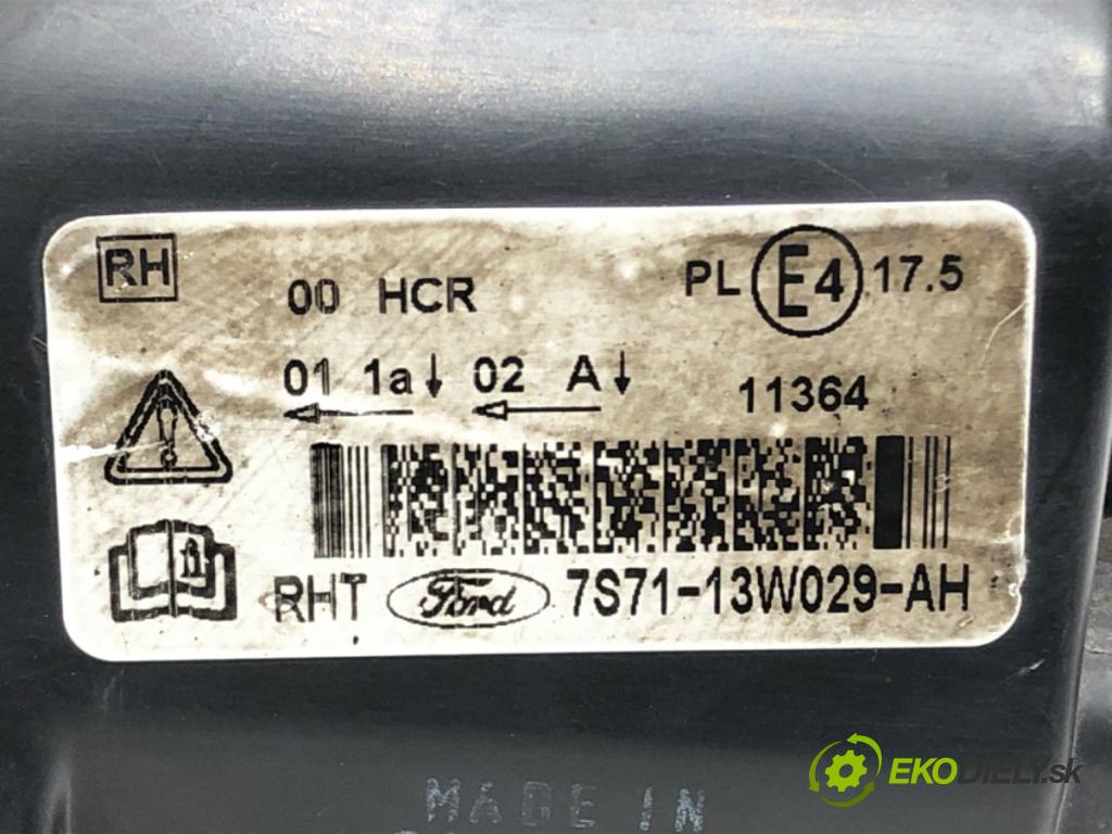 FORD MONDEO IV Turnier (BA7) 2007 - 2015    2.0 TDCi 103 kW [140 KM] olej napędowy 2007 - 2015  Svetlomet pravy predný 7S71-13W029-AH