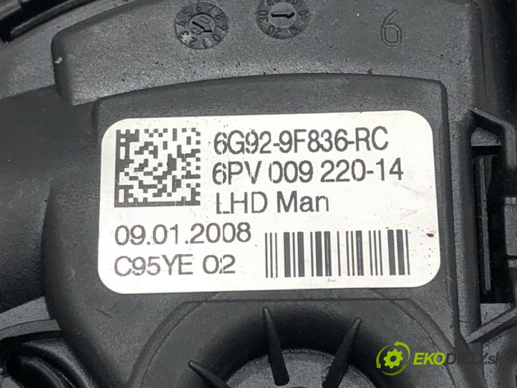 FORD MONDEO IV Turnier (BA7) 2007 - 2015    2.0 TDCi 103 kW [140 KM] olej napędowy 2007 - 2015  Potenciometer plynu 6G92-9F836-RC (Pedále)