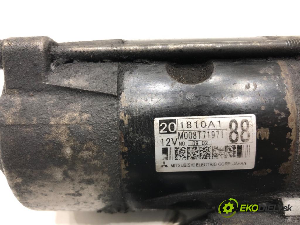 MITSUBISHI ASX (GA_W_) 2009 - 2022    1.8 DI-D 110 kW [150 KM] olej napędowy 2010 - 2022  Štartér M008T71971 (Štartéry)